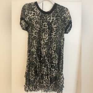 Étoile Isabel Marant Leopard Print Dress, Size 0